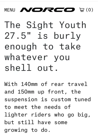 Bike description 